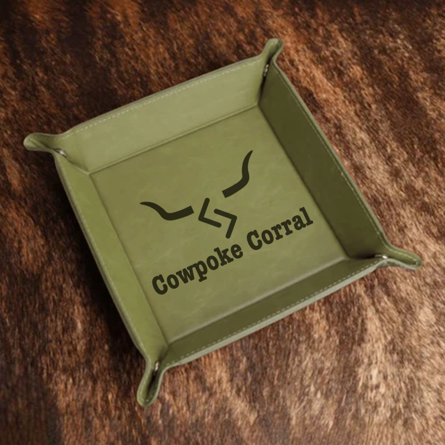 Leatherette Valet Trays