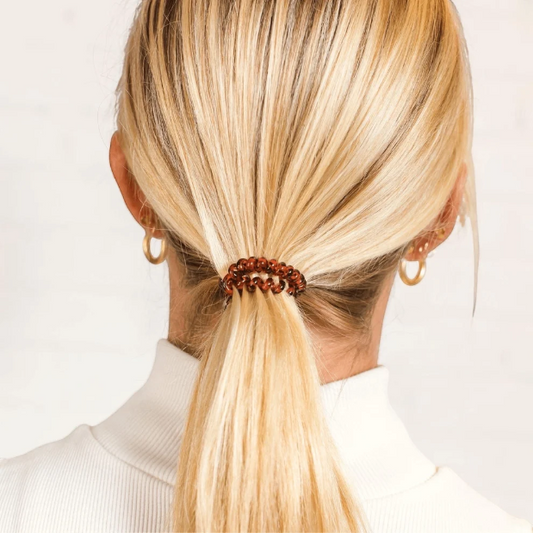 Tortoise Large Hair Ties