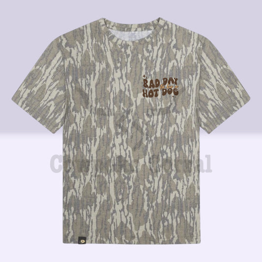 BAD DAY TO BE A HOTDOG CAMO TEE