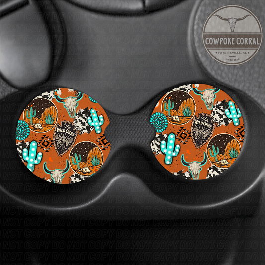 The Wild Ones Car Coasters