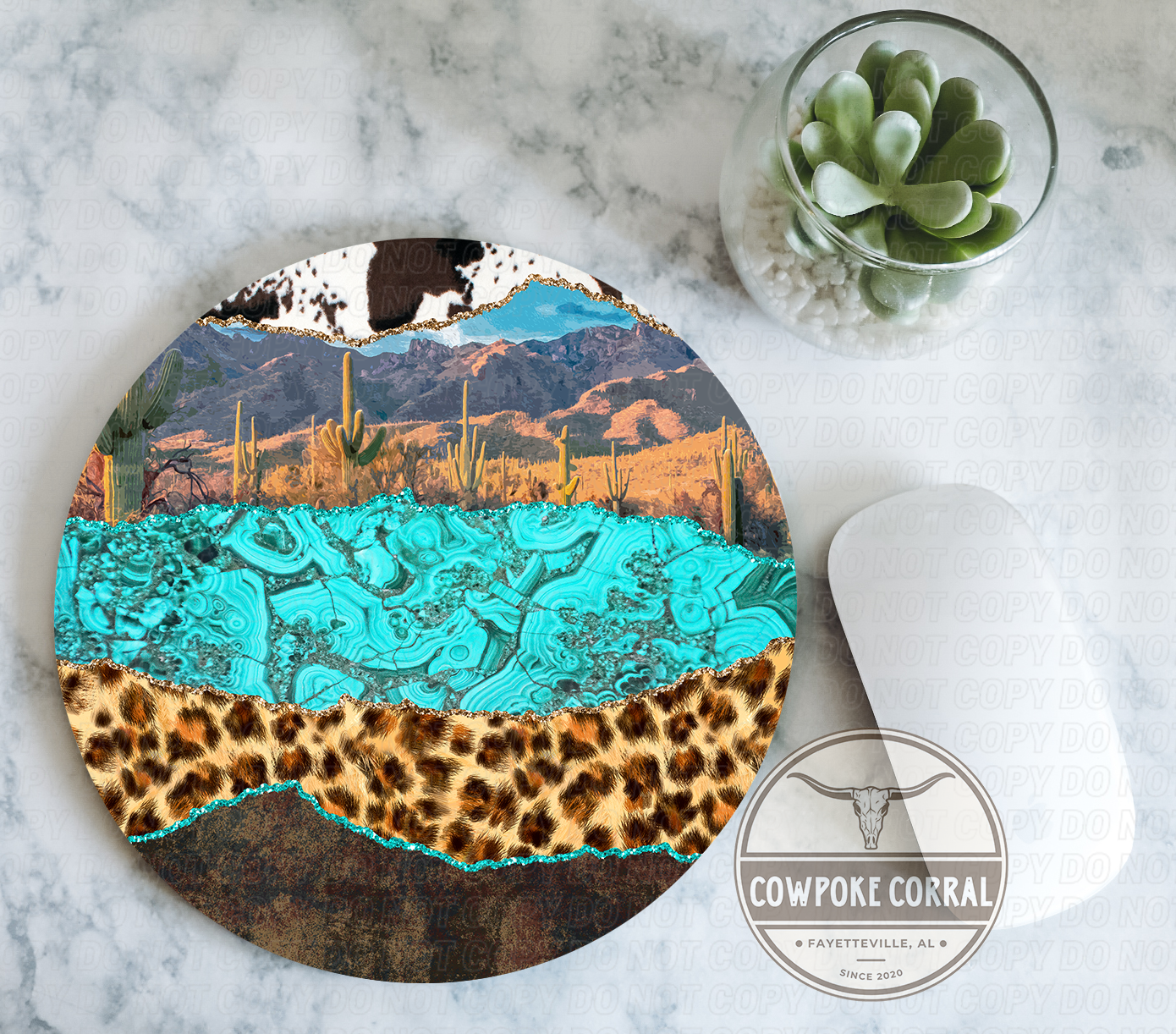 Western Stack - Mouse Pad