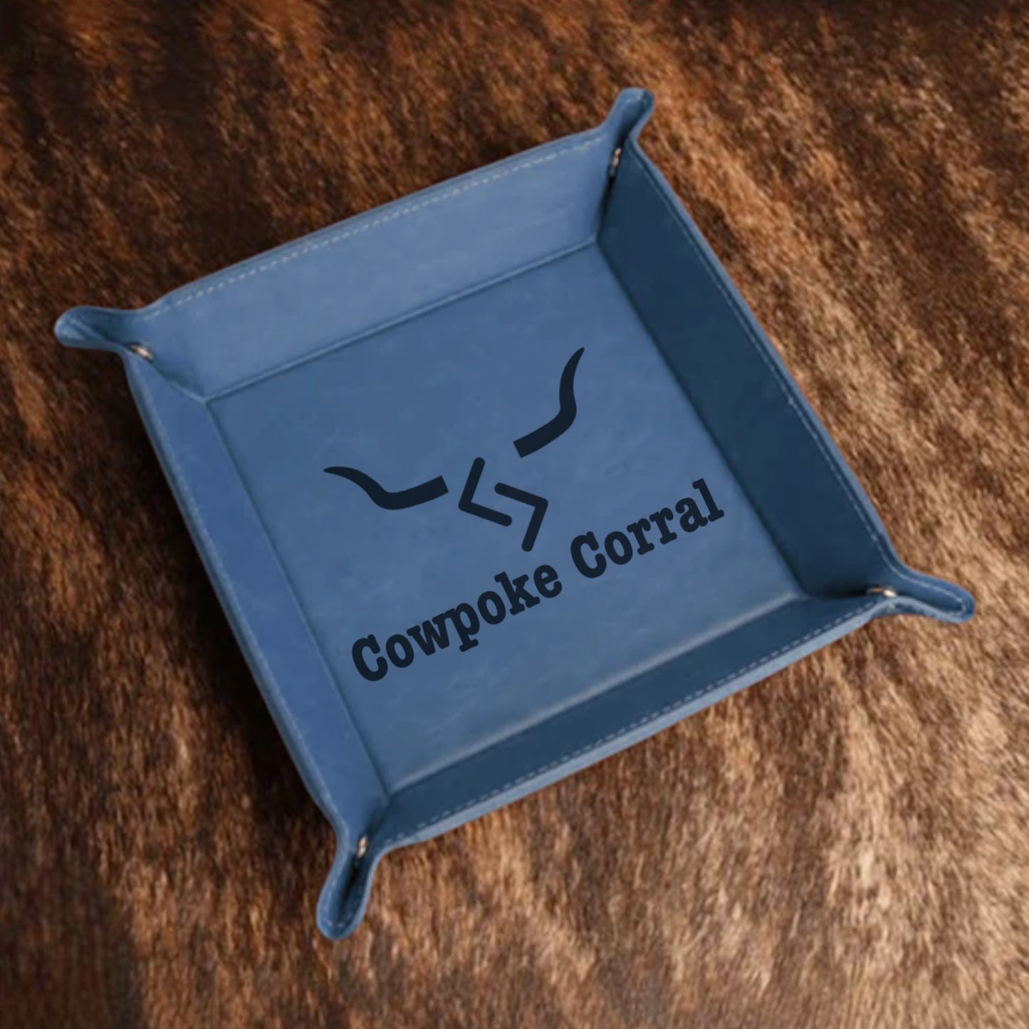 Leatherette Valet Trays