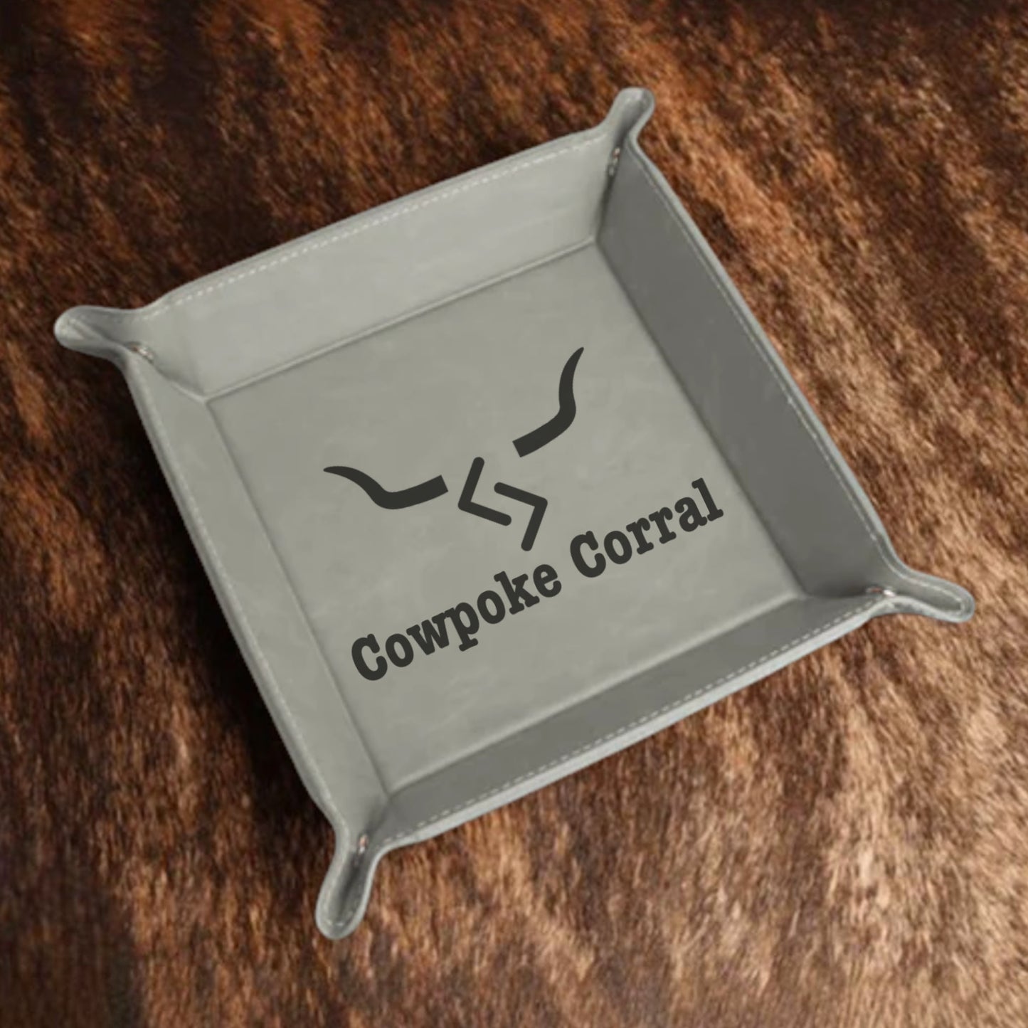 Leatherette Valet Trays