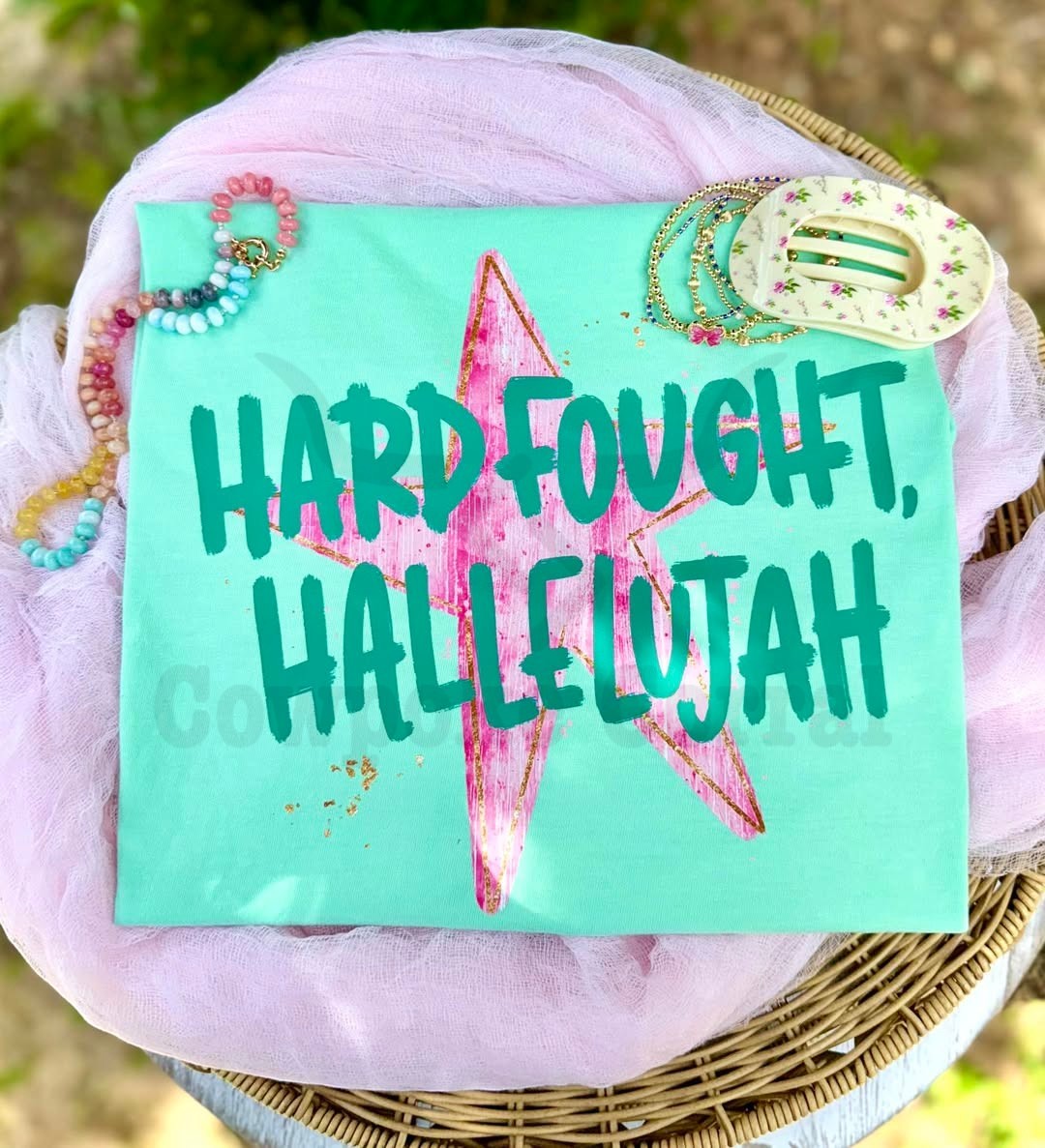 HARD FOUGHT HALLELUJAH TEE