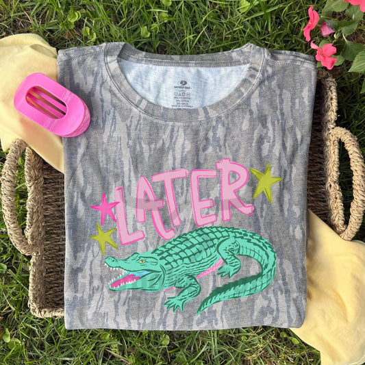 LATER GATOR CAMO TEE