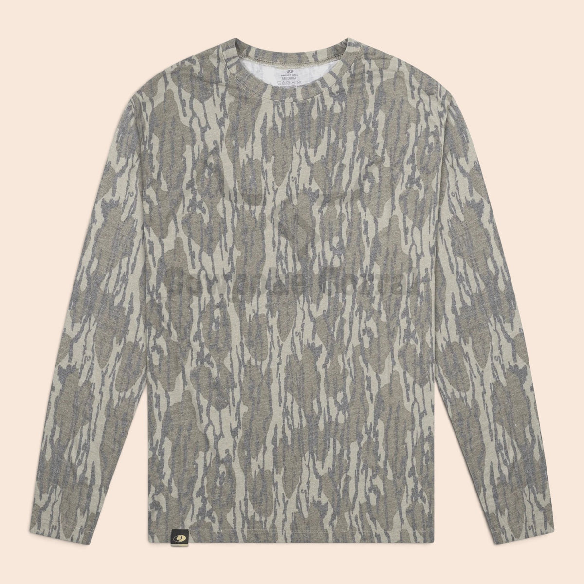 BLANK ADULT CAMO LONG SLEEVE TEE