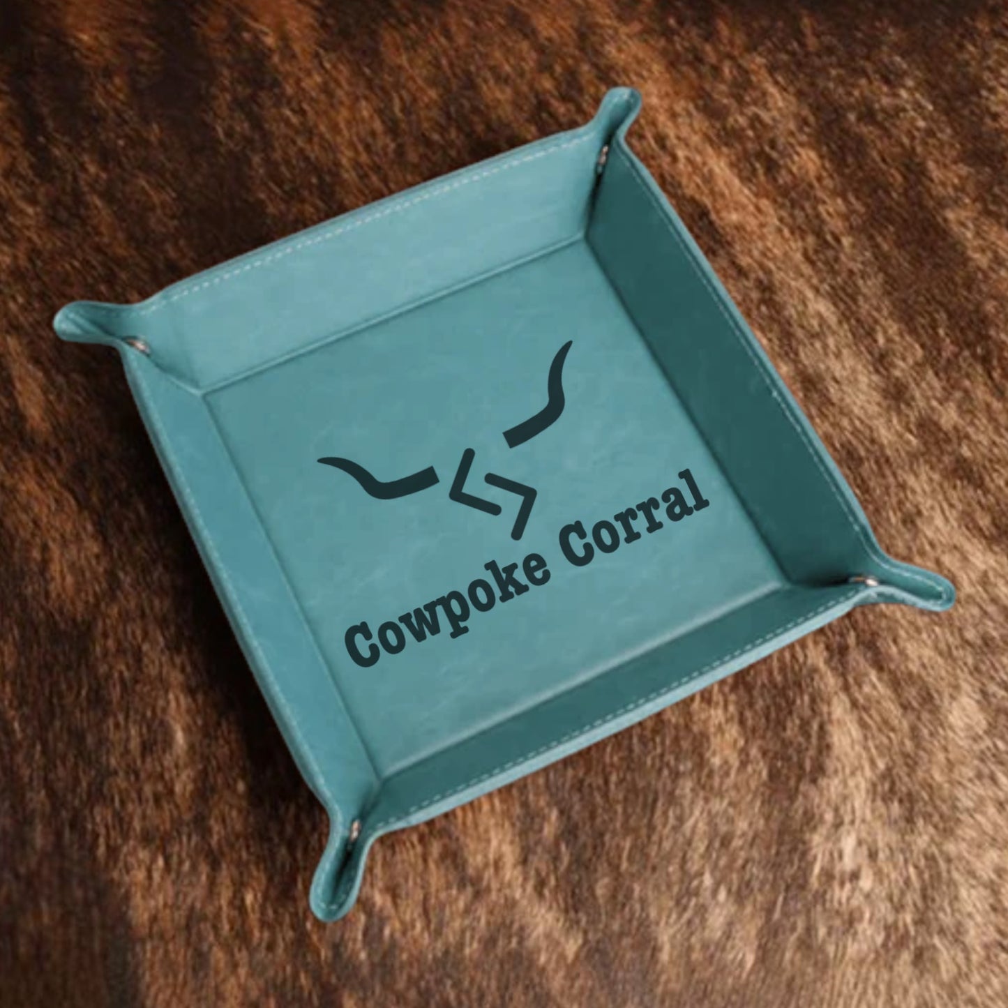 Leatherette Valet Trays