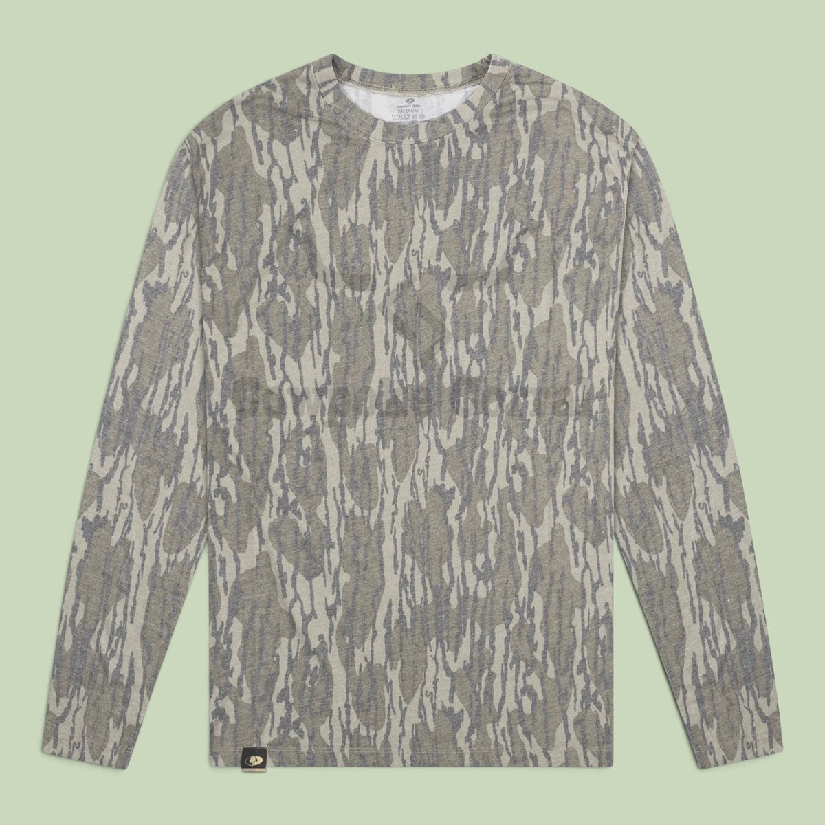 BLANK ADULT CAMO LONG SLEEVE TEE