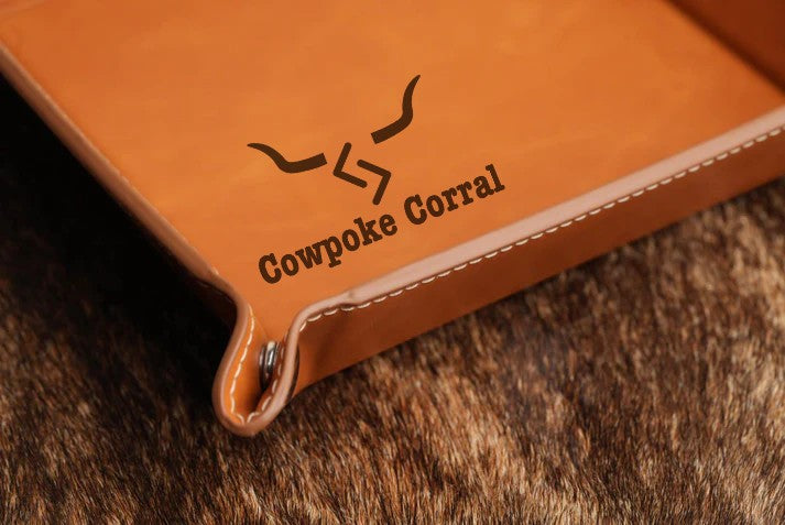 Leatherette Valet Trays