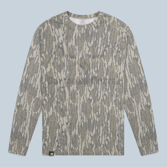 BLANK ADULT CAMO LONG SLEEVE TEE