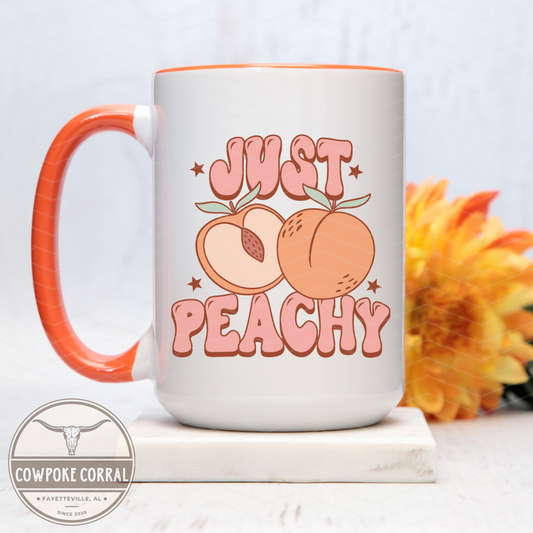 Just Peachy Mug