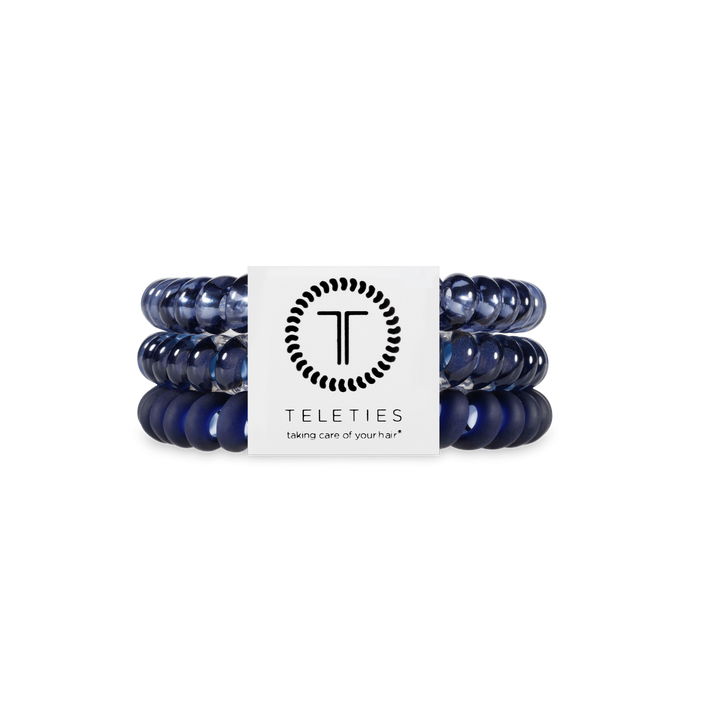Nightfall Navy Small Hair Ties