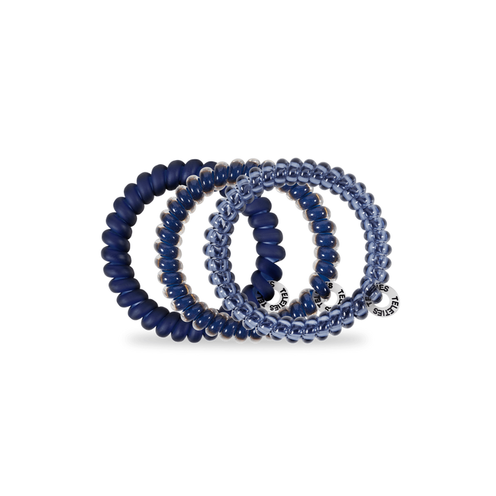 Nightfall Navy Small Hair Ties