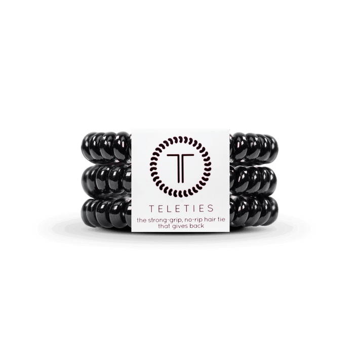 Jet Black Large Hair Ties