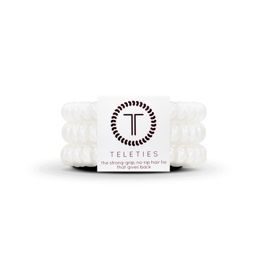 Coconut White Large Hair Ties