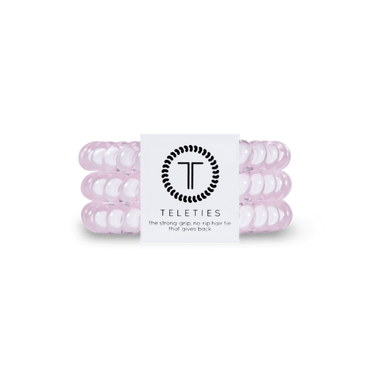 Rose Water Pink Large Hair Ties