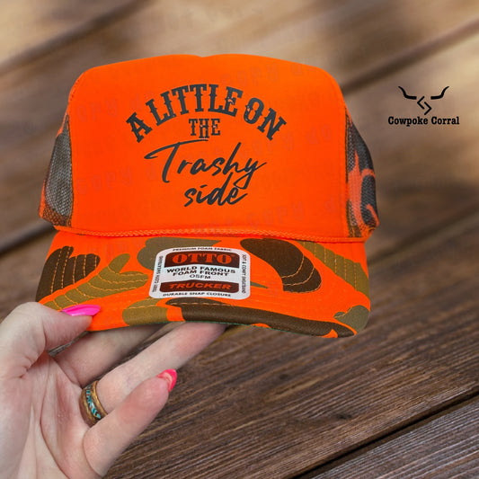 TRASHY SIDE FOAM TRUCKER HAT