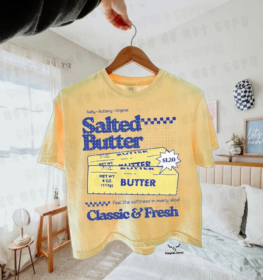 SALTED BUTTER CROP TEE