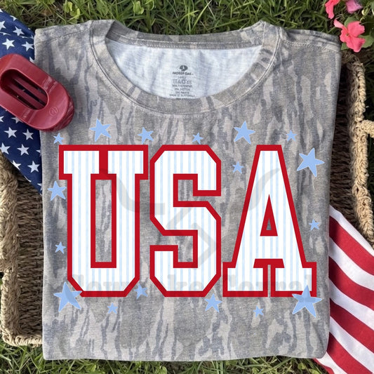 USA CAMO YOUTH TEE