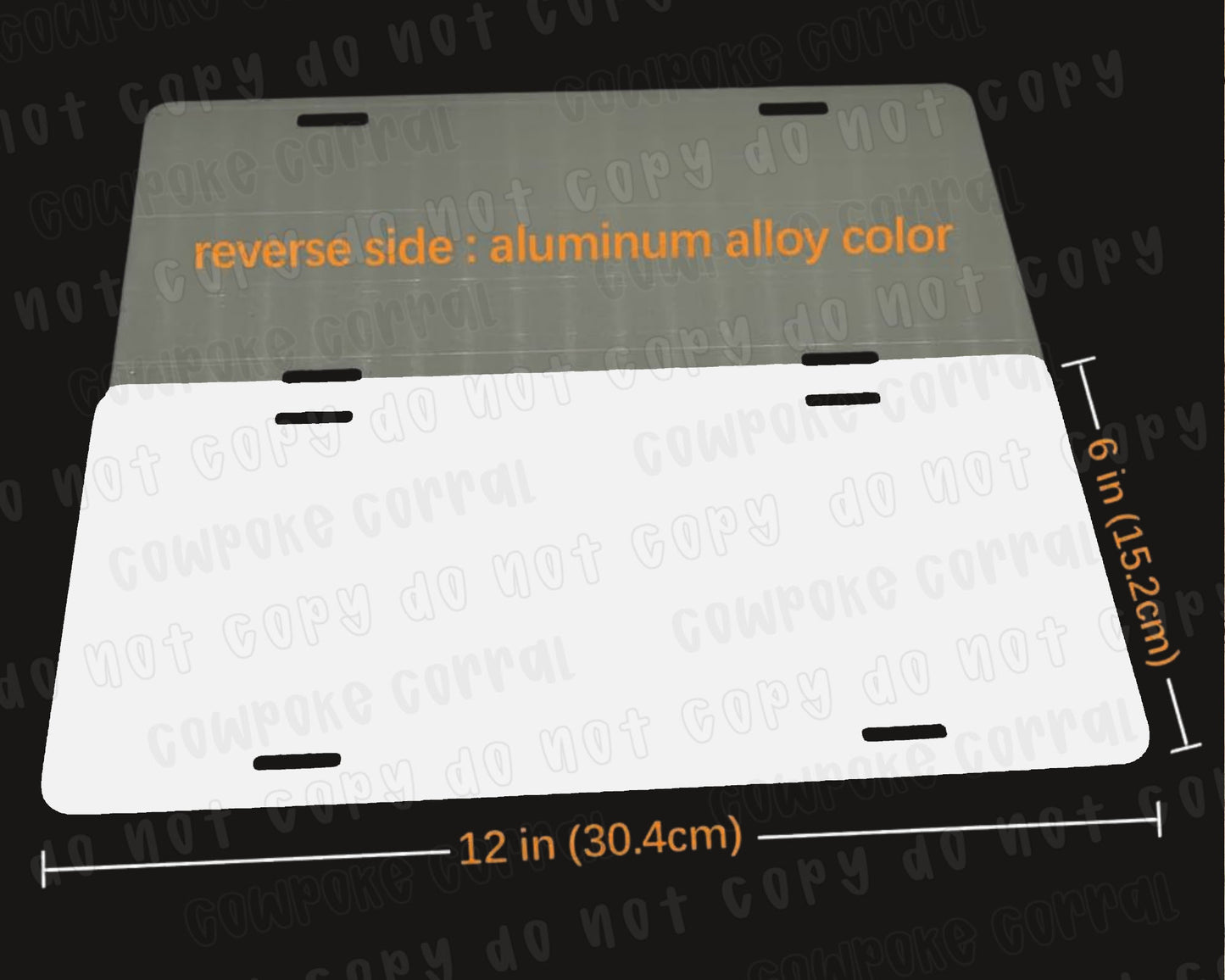 OLD CAMO DUCK LICENSE PLATE