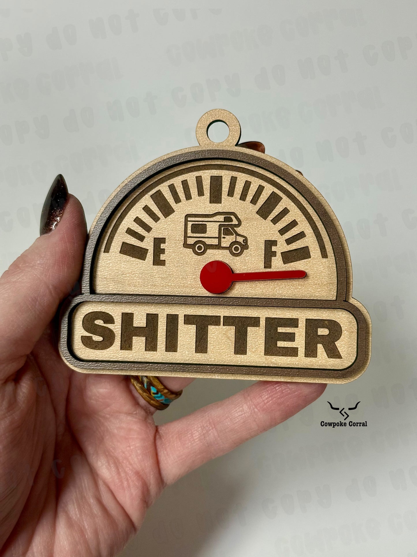 FULL SHITTER CHRISTMAS ORNAMENT