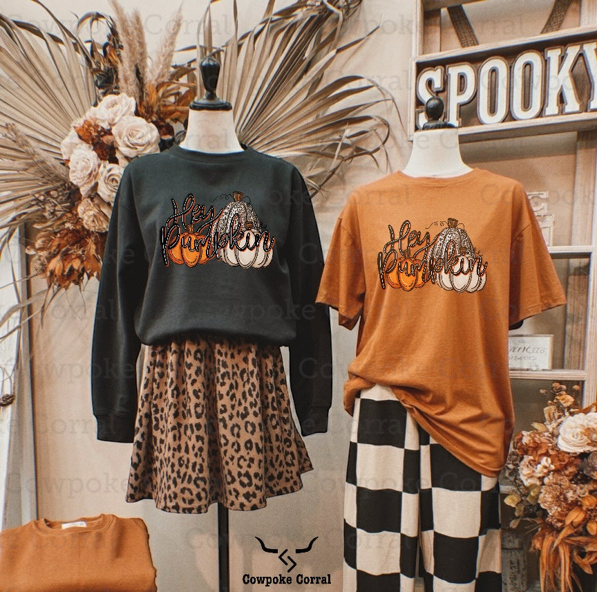 HEY PUMPKIN TEE
