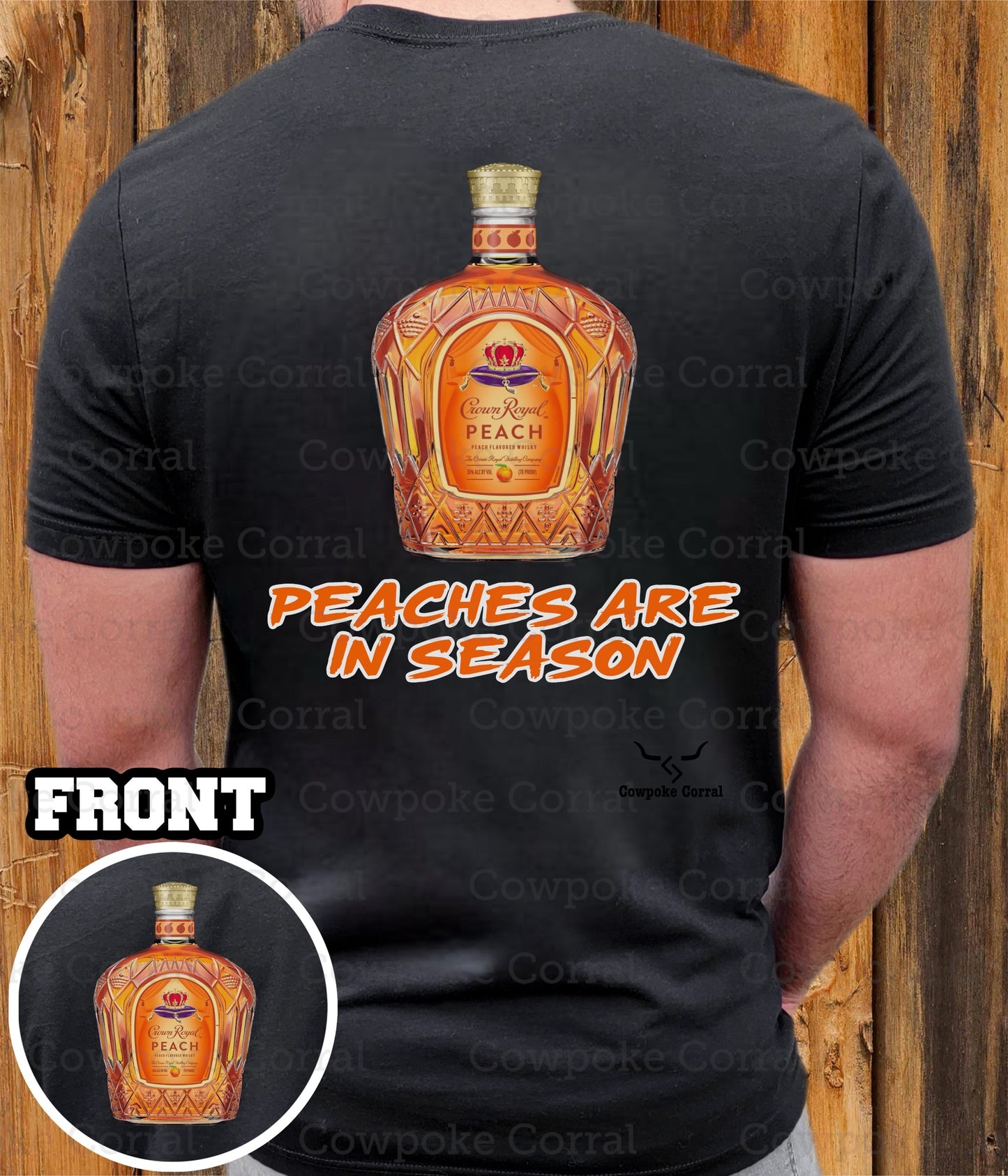 PEACHES ARE IN SEASON TEE