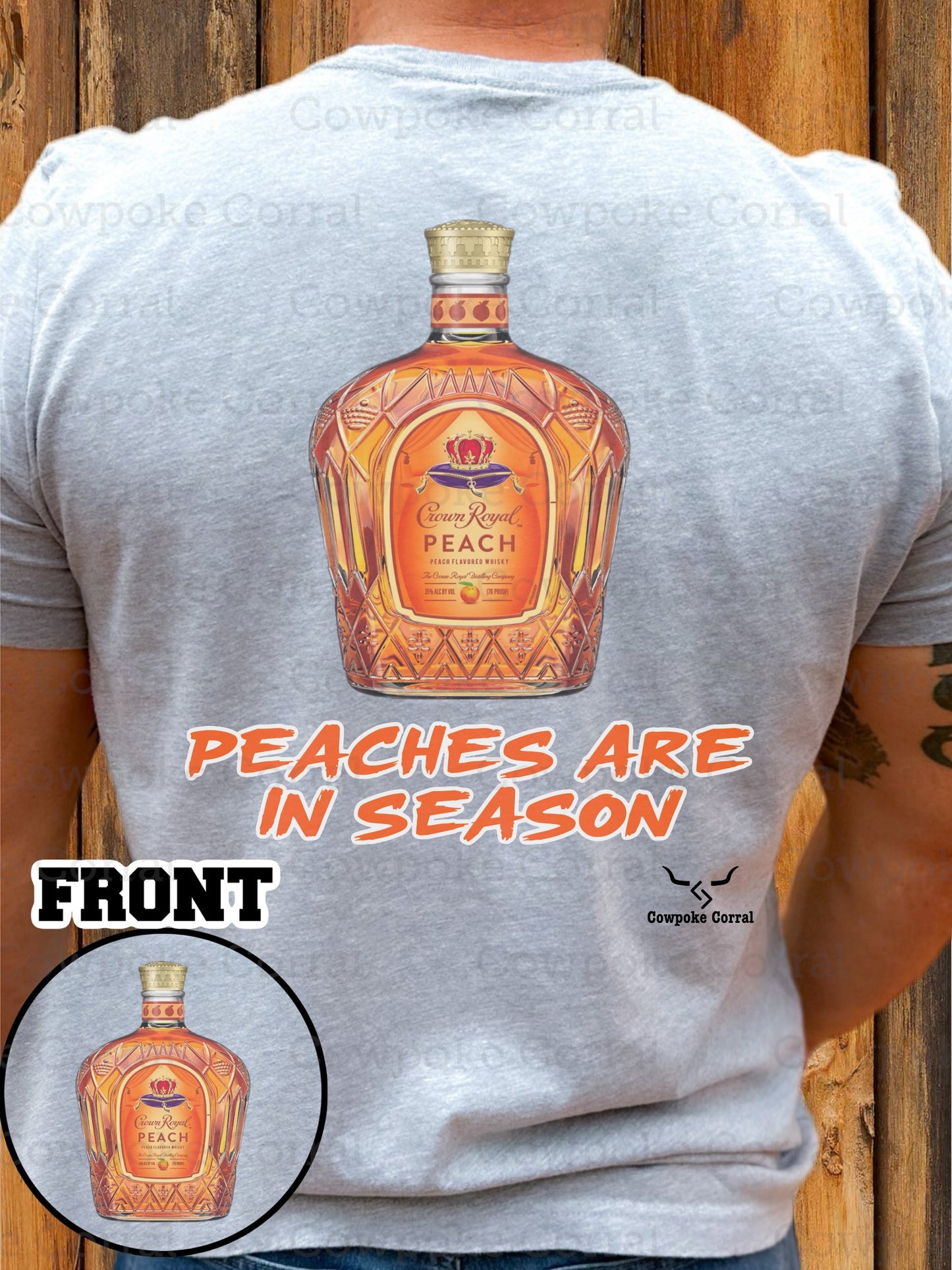 PEACHES ARE IN SEASON TEE