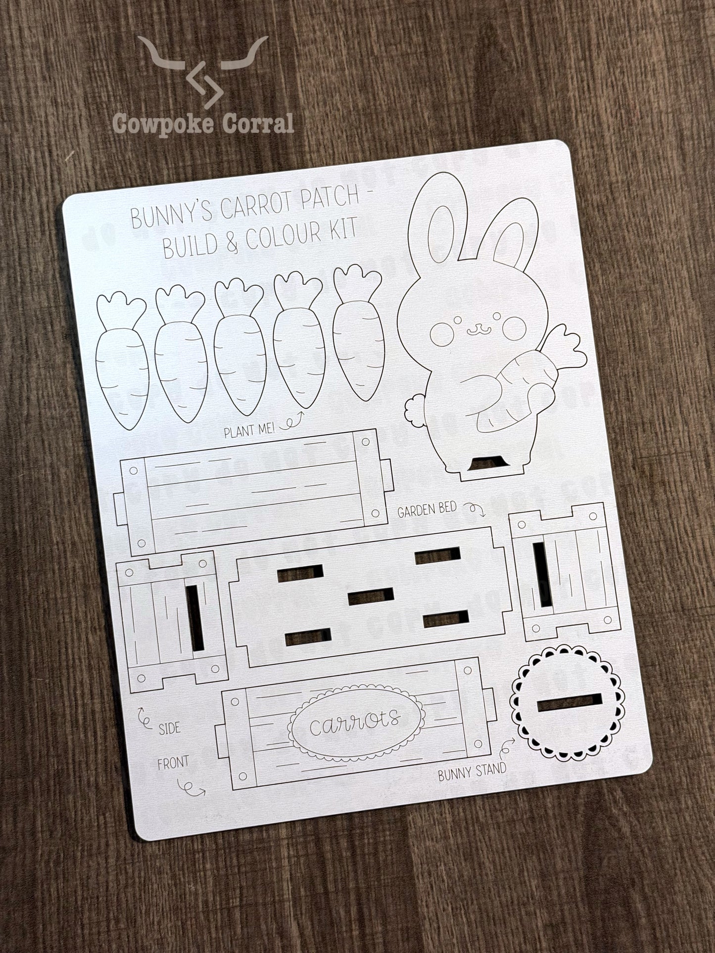 Bunny’s Carrot Patch Build + Color Kits