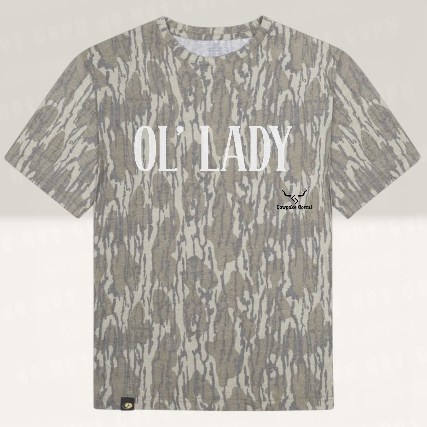 OL' LADY CAMO TEE