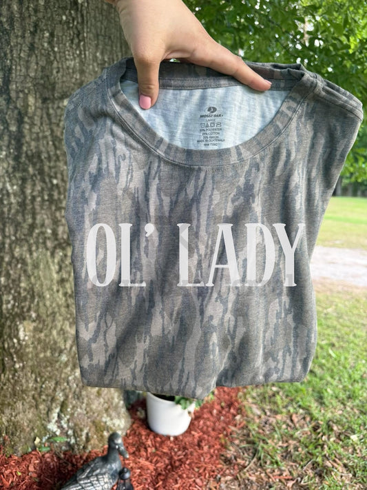 OL' LADY CAMO TEE