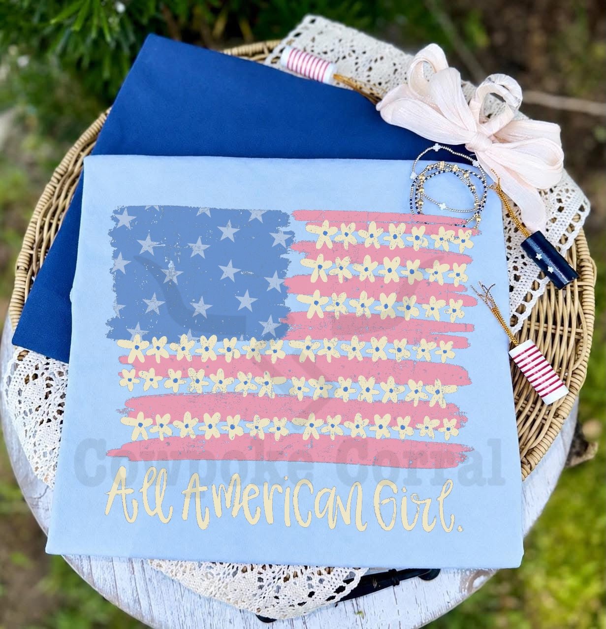 ALL AMERICAN GIRL TEE