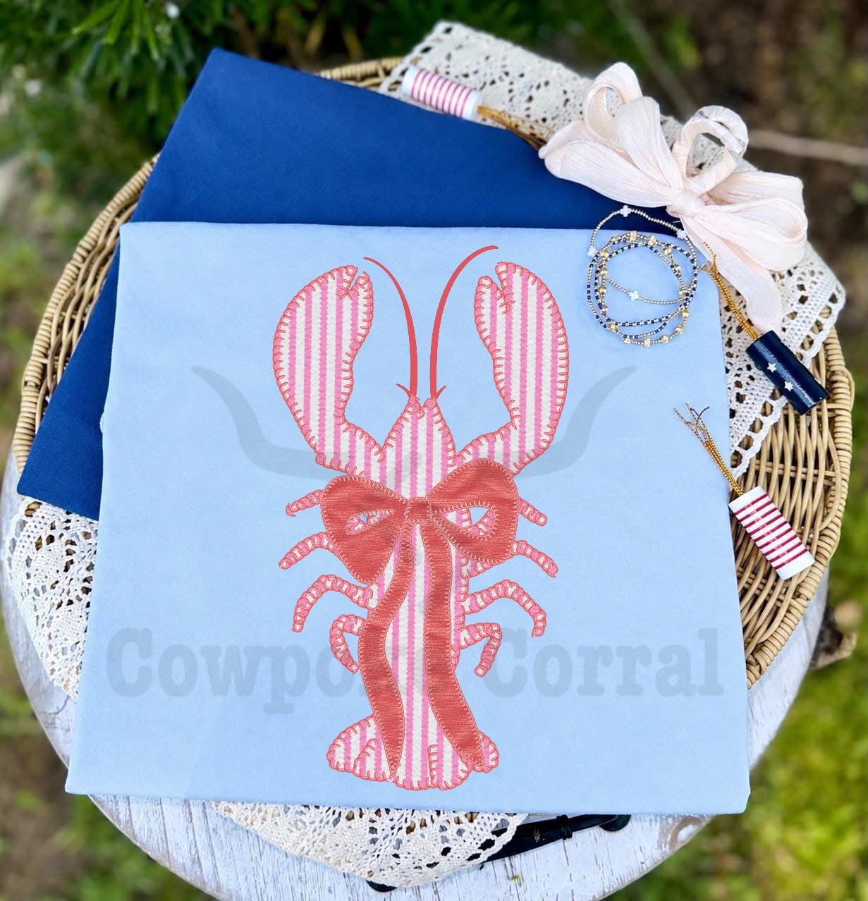 COQUETTE LOBSTER TEE