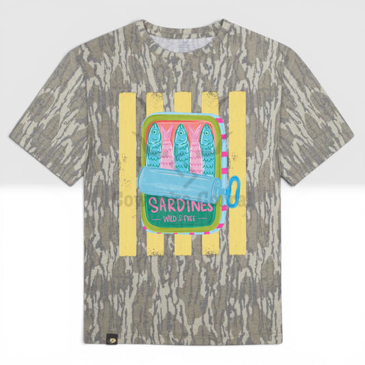 PREPPY SARDINES CAMO TEE
