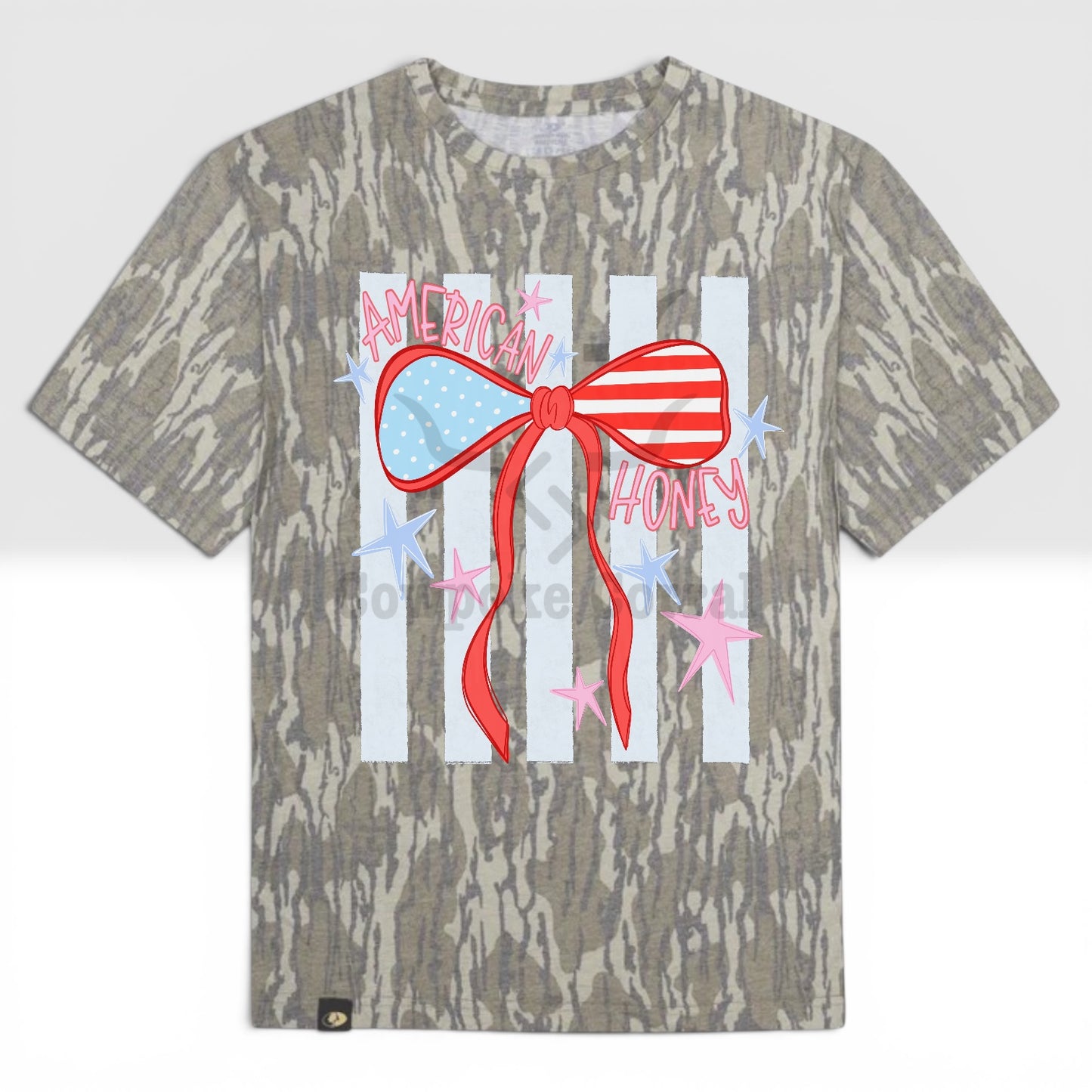 AMERICAN HONEY CAMO TEE