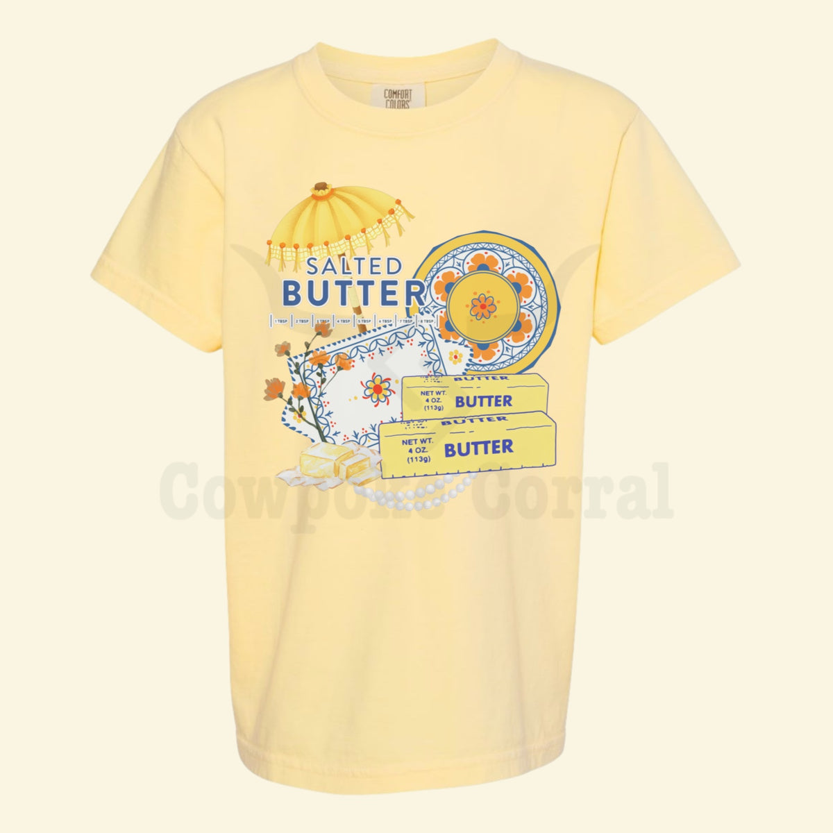 SALTED BUTTER VINTAGE COLLAGE TEE