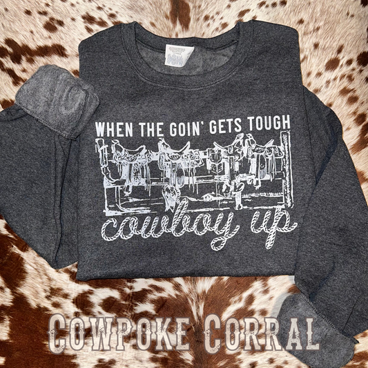 Cowboy Up - Crewneck Sweatshirt