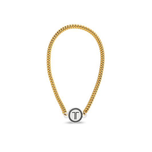 Spiral Hair Coil Headband | Sunset Gold