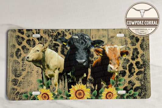 Mooove Heifer - License Plate